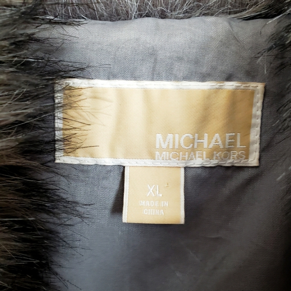 MICHAEL Michael Kors Charcoal Teddy Jacket - Picture 3 of 15